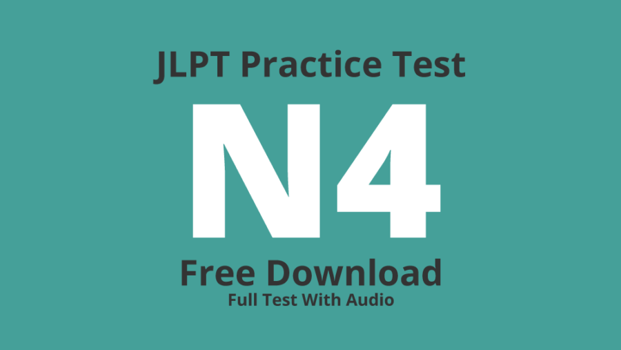 Examen de práctica JLPT N4 – descarga gratis